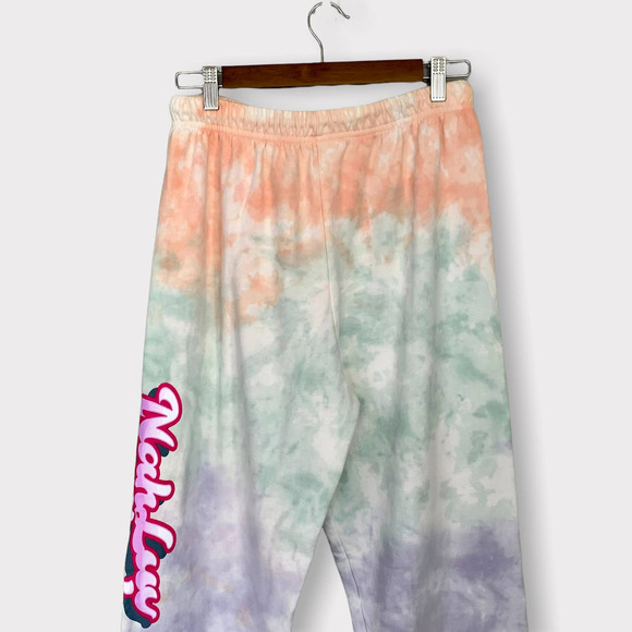 NEW By Samii Ryan Nah Luv Tie-Dye Sweatpants Size Large - Picture 6 of 9